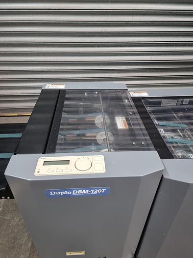 Used duplo 5000 twin tower with  dbm120 bookletmaker 