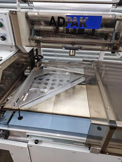 Used Adpak EFK250 Automatic L sealer shrink wrap 