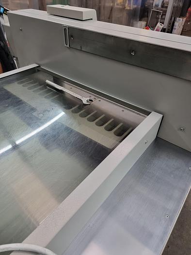 Used Ideal 7228 Paper guillotine for digital printing with light guards