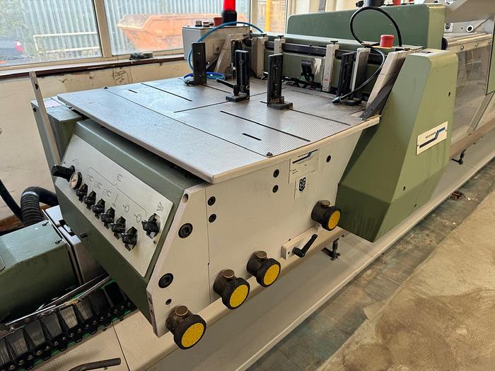 Used Muller Martini Bravo saddle stitcher 6 Station