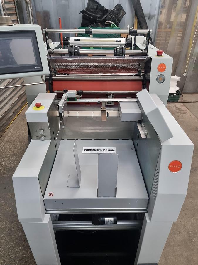 Used matrix 530 s Laminater foil Automatic omni feeder , top of the range