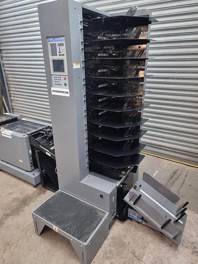 Used duplo system 2000 + Suction collator Fold Stitch Trim Bookletmeker dbm120