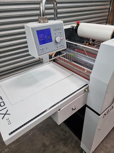 Used matrix 370 digital Laminating machine for printing
