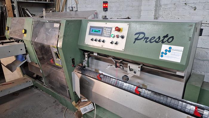 Used Muller Martini presto Saddlestitcher