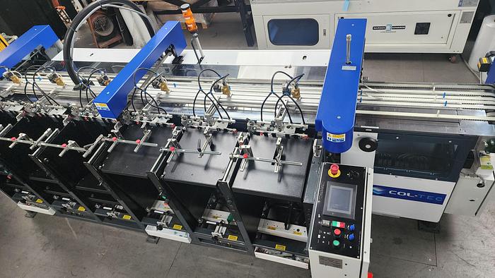Used 2019 Setmasters Col-Tec Solutions 6 Station Digital 350mm x 350mm Deep Pile collator 