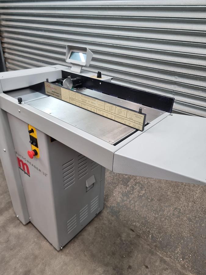 Used Morgana Autocreaser 33 Digital creasing machine 