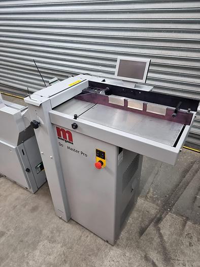 Used Morgana Documaster Pro, Crease, Fold, Stitch, Trim, Square spine