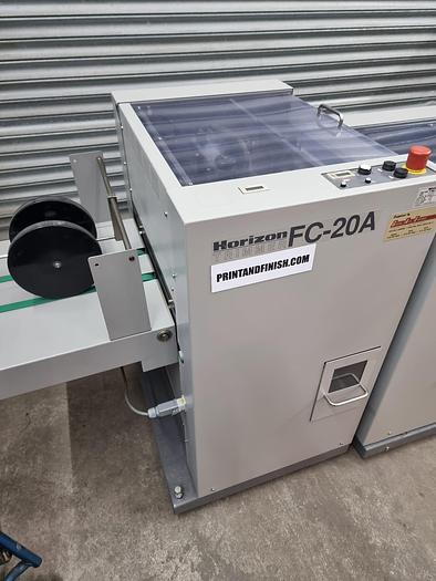 Used Horizon VAC100 Collator with SPF20a + FC20a Bookletmaker + Trimmer