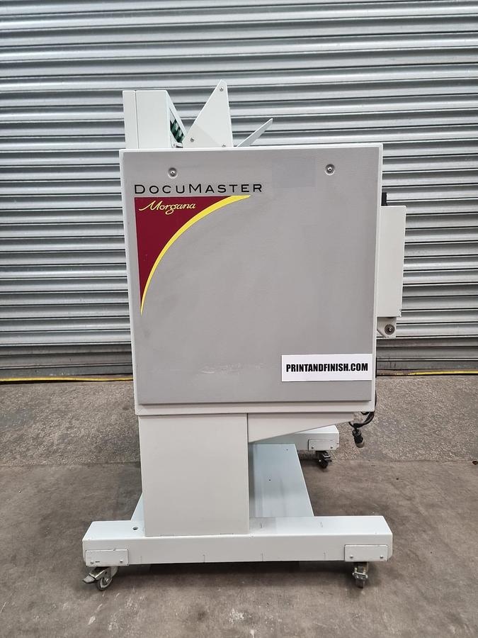 Used morgana auto spinemaster square back machine for booklet spine