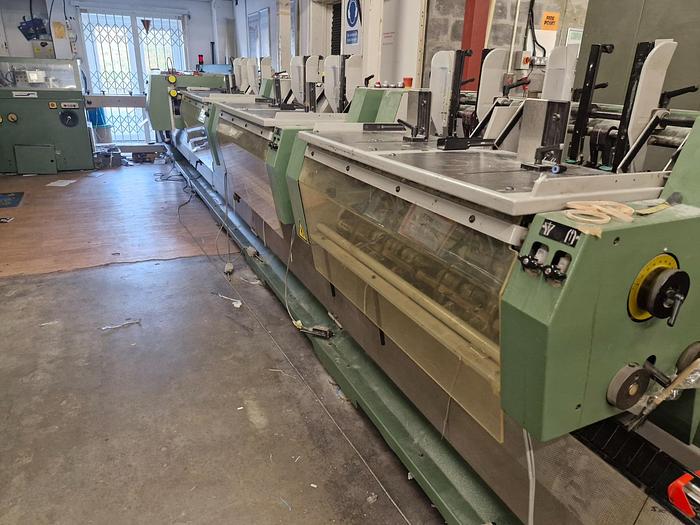 Used Muller Martini presto saddle stitcher 6 station