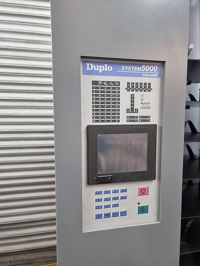 Used Duplo Collator, Bookletmaking system