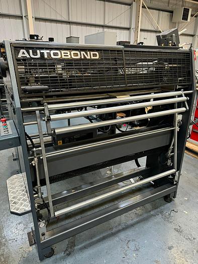 Used autobond Mini 105ths Laminator with Heidelberg Feeder
