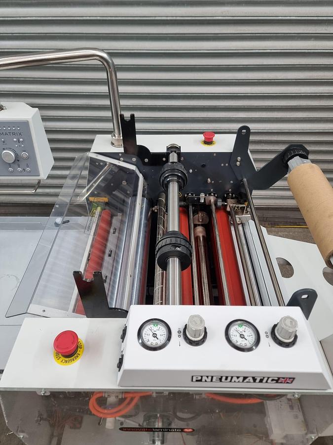 Used matrix pneumatic 530 foil and laminate