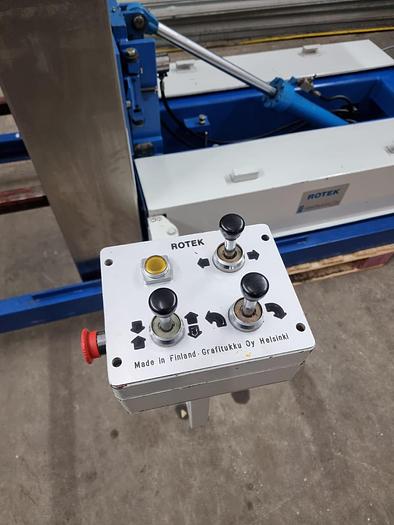 Used Rotek 900p paper pile turner