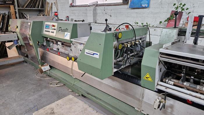 Used Muller Martini presto Saddlestitcher