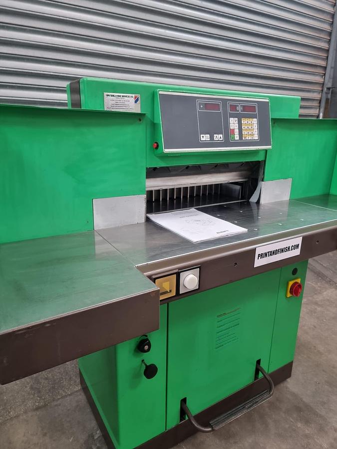 Used EBA 550 CNC Multicutter Paper Guillotine