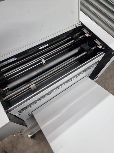Used Duplo docucutter 545  slit, cut and crease for digital printing