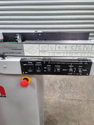 Used Morgana Autocreaser Digital Paper Creaser 