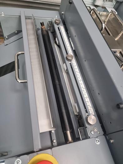 Used Duplo system 350 Crease Digital feeder, Fold, Stitch , Trim