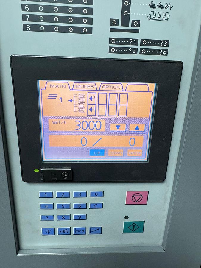 Used Duplo 8 station collator and booklet maker