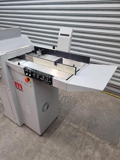 Used Morgana Digifold creaser folder in one pass for digital printing