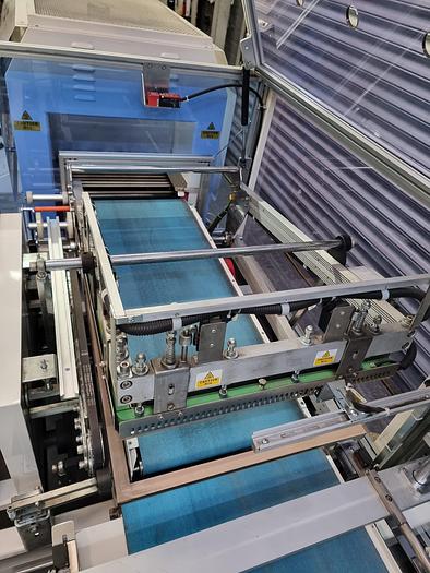 Used Marden Edwards Automatic L-Sealer with Heat Shrink Tunnel MES 700 Series with 300 Series