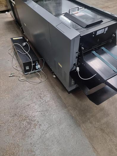 Used Duplo system 350 Crease Digital feeder, Fold, Stitch , Trim