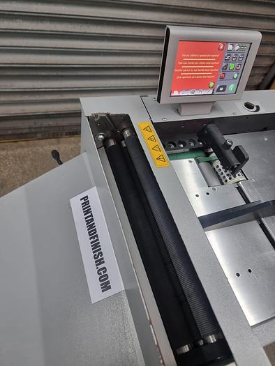Used Morgana docufold Pro Touch screen folding machine