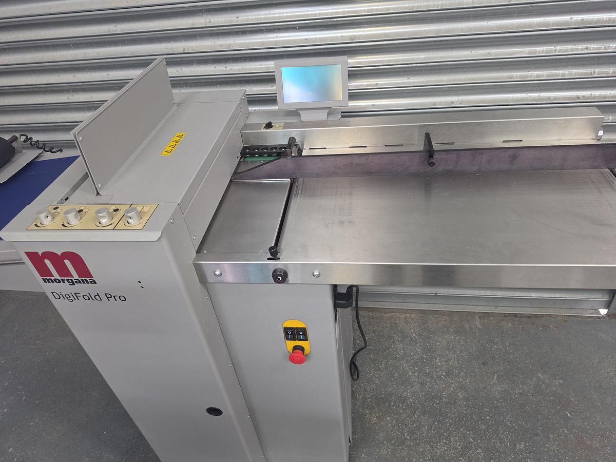 Used Morgana Digifold pro Creaser Folder 