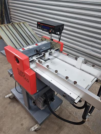 Used Eurofold 235 paper folder for printing