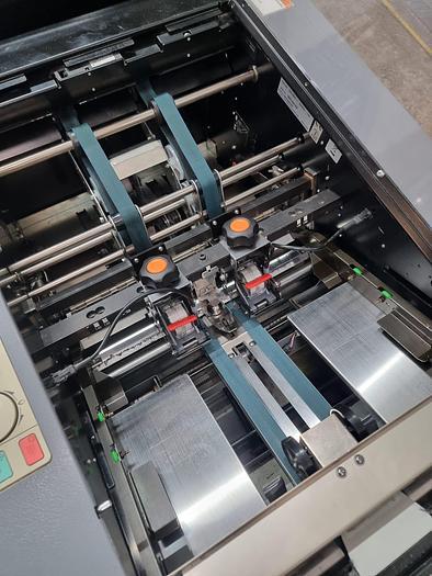 Used duplo system 2000 + Suction collator Fold Stitch Trim Bookletmeker dbm120