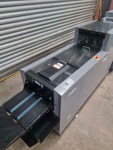 Used Duplo system 350 Crease Digital feeder, Fold, Stitch , Trim