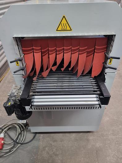 Used Adpak Fd560FA Shrink wrap machine with heat tunnel, L sealer 