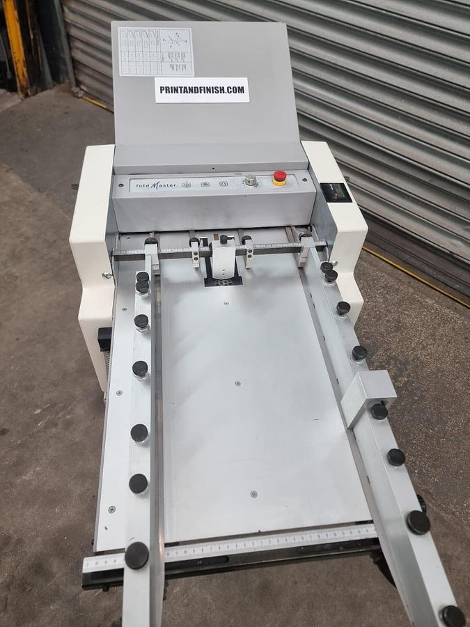 Used Eurofold Foldmaster paper folder