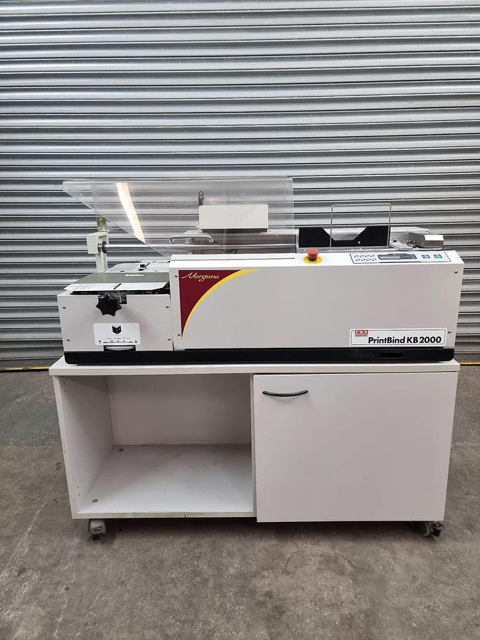 Used morgana kb2000 perfect binder for booklets 