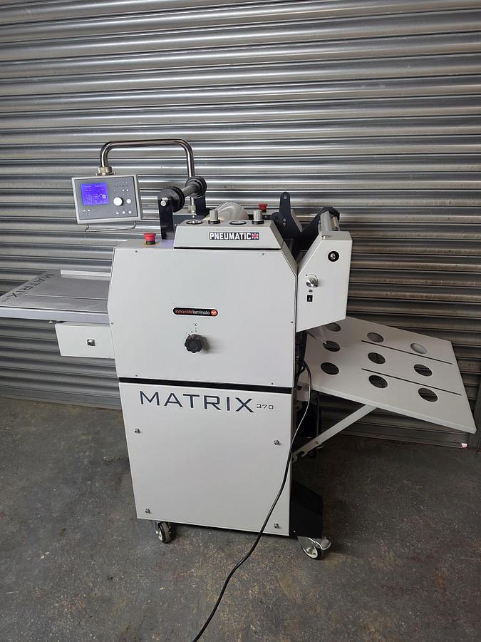 Used Matrix 370 pneumatic with Foil