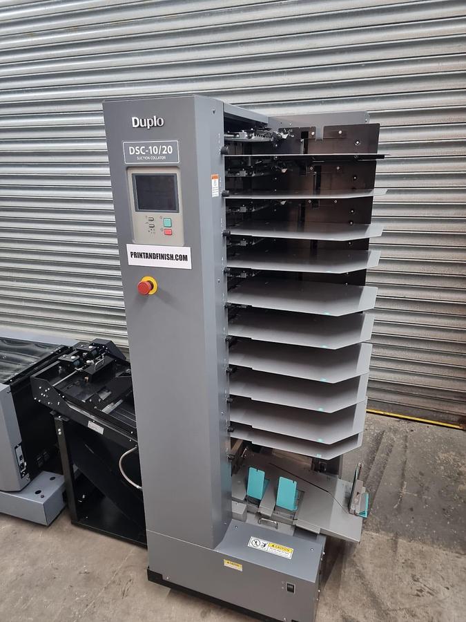 Used Duplo 10 Station Collator with booklet maker 