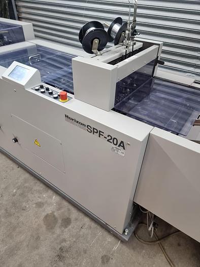 Used Horizon VAC100 Collator with SPF20a + FC20a Bookletmaker + Trimmer