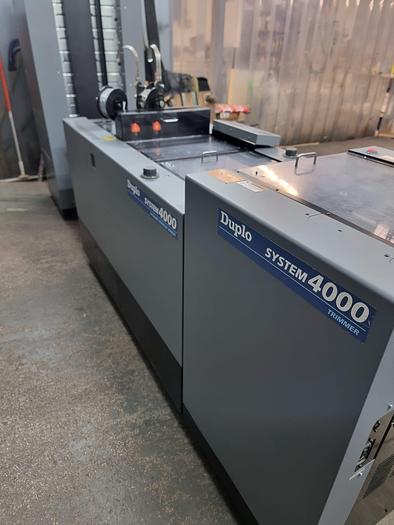 Used Duplo Collator, Bookletmaking system