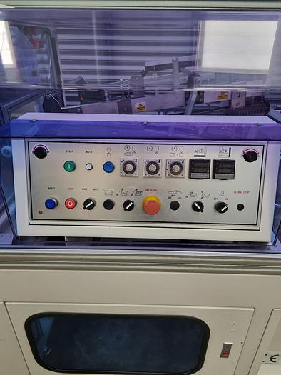 Used Marden Edwards Automatic L-Sealer with Heat Shrink Tunnel MES 700 Series with 300 Series