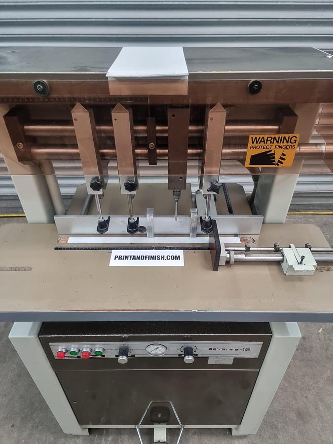 Used Iram 16 4 Headed Paper Drill