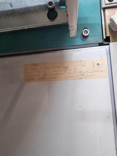 Used Nagel Foldnak 4 Bookletmaker