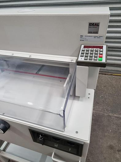 Used ideal 4850 95 EP Digital Paper Guillotine
