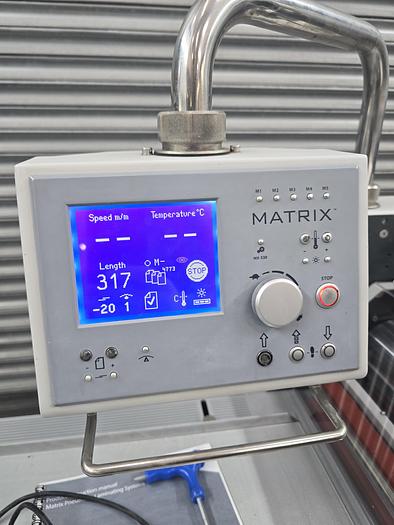 Used matrix 530p  pneumatic Laminator and hot foil