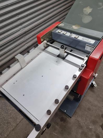 Used Eurofold 325 paper folding machine digital