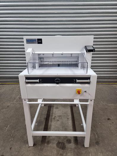 Used Ideal 4855 digital paper guillotine
