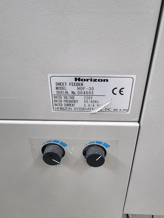 Used Horizon HOF-30 Digital Feeder The digital feeder