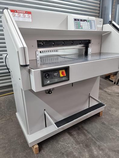 Used EBA 721 LT paper guillotine program light guards ideal for commercial