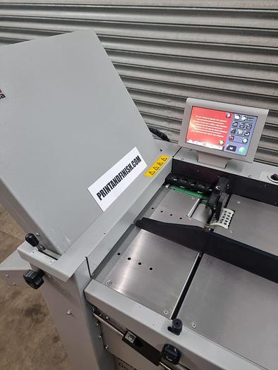 Used Morgana docufold Pro Touch screen folding machine