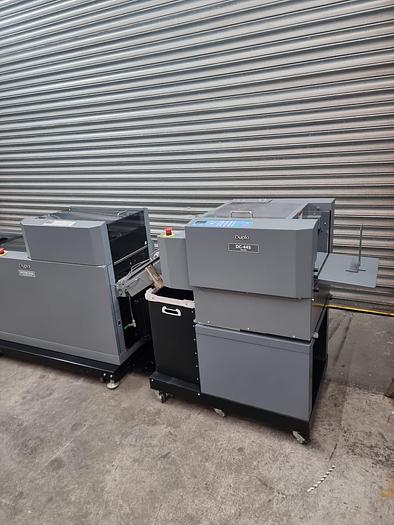 Used  Duplo DBS-3500 ( DC-445 Creaser + 3500 DBM +3500 Trimmer + DSS-350) Bookletmaking system